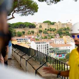 Lissabon: Heuvels, Alfama en Mouraria Tour op de elektrische fiets