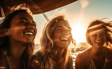 Lissabon: Bootsfahrt bei Sonnenuntergang mit DJ und Open Bar