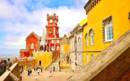 Lissabon: Sintra, Pena Palace, Cabo da Roca & Cascais Tagestour