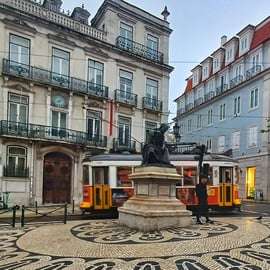 Lissabon: tussenstop-tour met ophalen en afzetten op de luchthaven