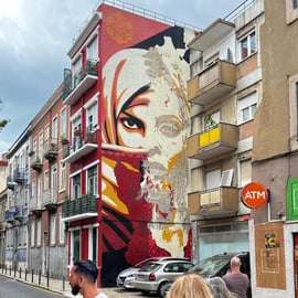 Lissabon: Kickstart Street Art Rundvandring