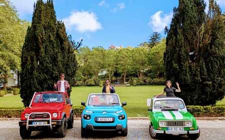 Sintra: Private Halbtagestour mit dem Oldtimer oder Elektro-Jeep