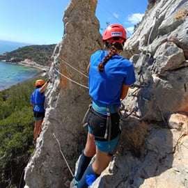 Lissabon: Via Ferrata im Naturpark Arrábida von Setúbal