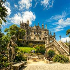 Tagestour: Sintra, Pena, Regaleira, Boca do Inferno und Cascais