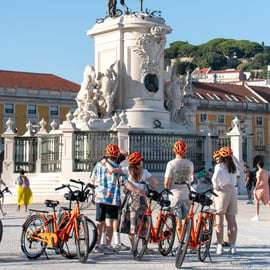 Lissabon: rondleiding per fiets of e-bike met uitzichtpunten
