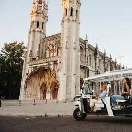 Lissabon: Privétour door de stad per Eco Tuk Tuk