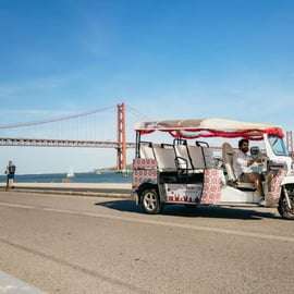 Lissabon 3-timmars sightseeing med Tuk Tuk