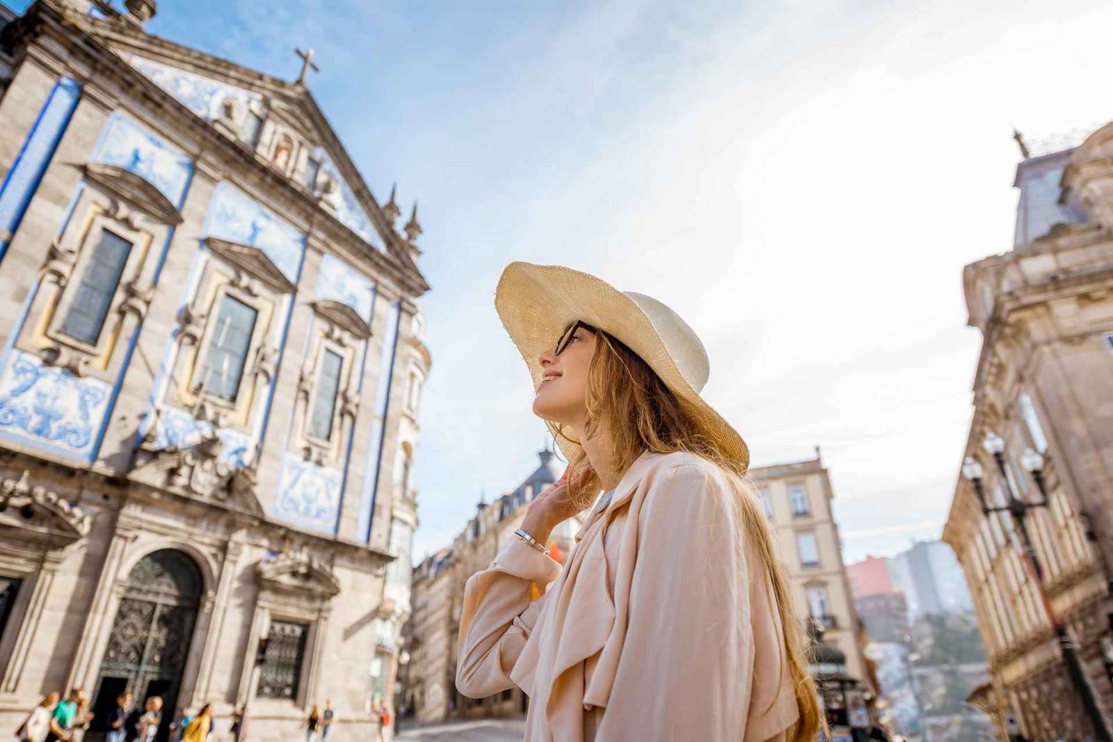 Från Lissabon: Dagsutflykt till Porto, Óbidos och Nazaré