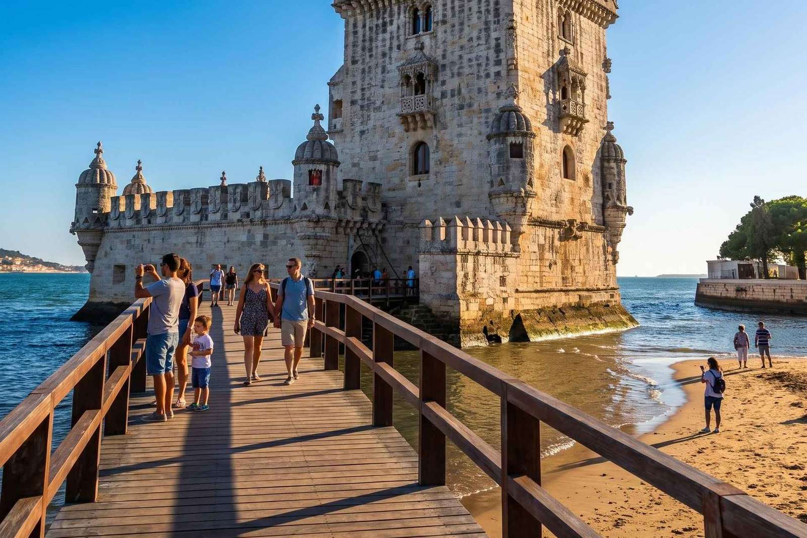 Lissabon: Geführte Tour durch den Torre de Belém mit Eintrittskarte ohne Anstehen