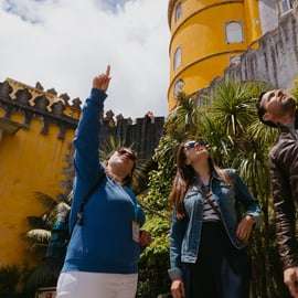 Von Lissabon aus: Sintra, Regaleira und Pena Palace - Führung