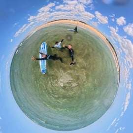 Lissabon: Surfles op het strand van Costa de Caparica