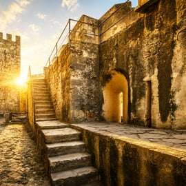 Castelo de São Jorge: Eintritt ohne Anstehen in der Ticketschlange & Audioguide