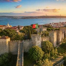 Castelo de São Jorge: Eintritt ohne Anstehen in der Ticketschlange & Audioguide