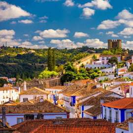 Från Lissabon: Fatima, Batalha, Nazare, Obidos - liten grupp