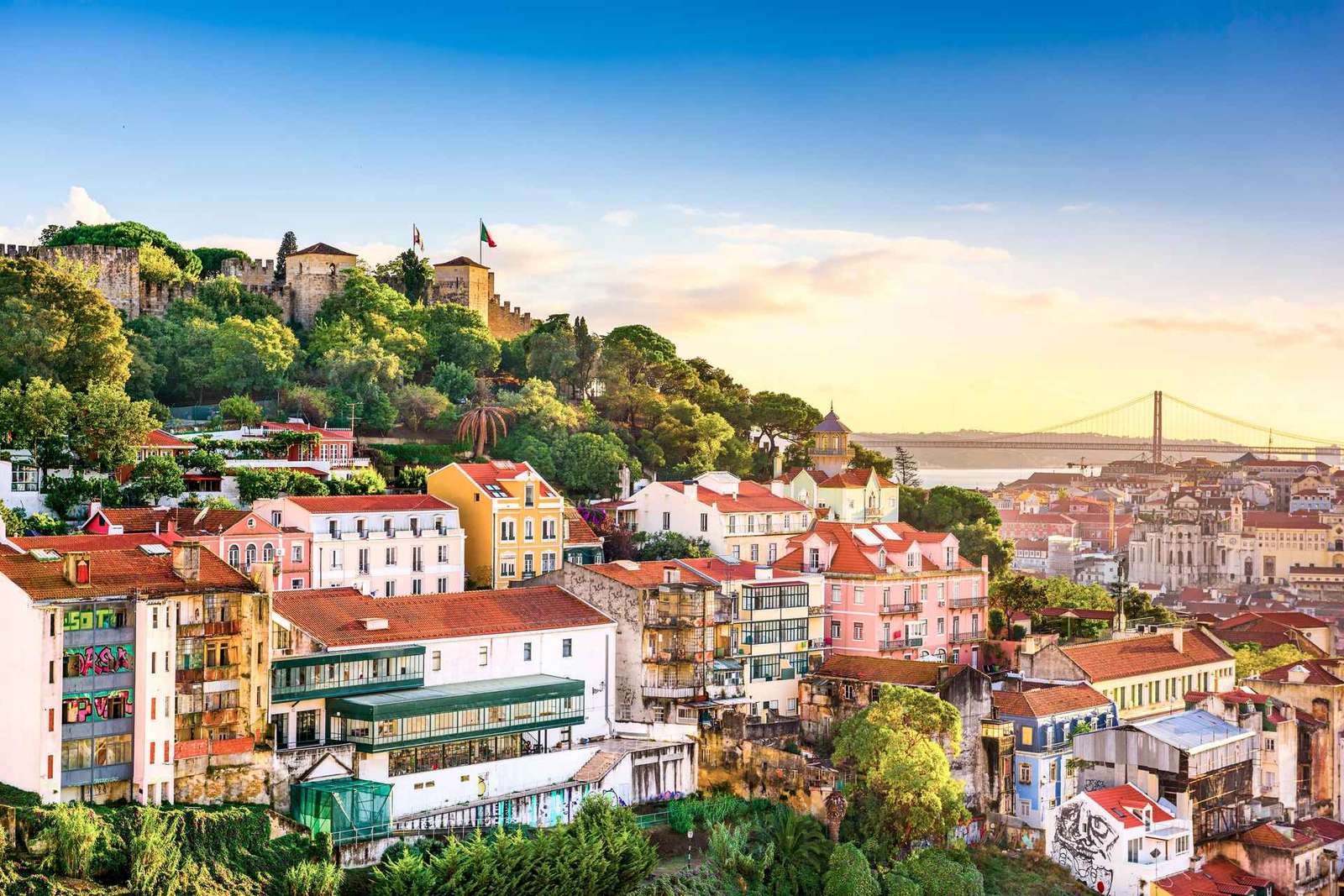 Lissabon: Sao Jorge Castle Skip-the-Line Ticket mit Guide