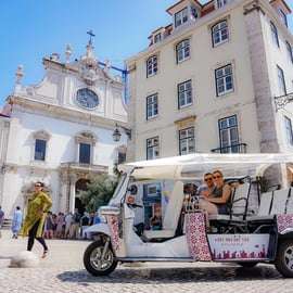 Lissabon 3-timmars sightseeing med Tuk Tuk