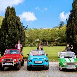 Sintra: Private Halbtagestour mit dem Oldtimer oder Elektro-Jeep
