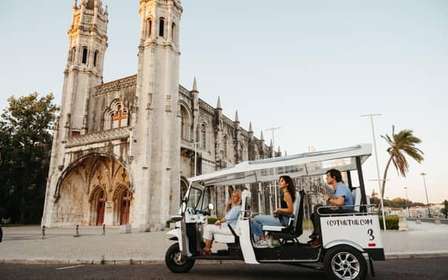 Lissabon: Private Tour durch die Stadt mit dem Eco Tuk Tuk