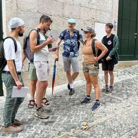 Queer Lissabon Geschiedenis Tour: scène/geschiedenis