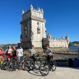 Lissabon: Fahrradtour vom Stadtzentrum nach Belem