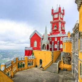 Sintra: Pena Palace and Park Entree Ticket