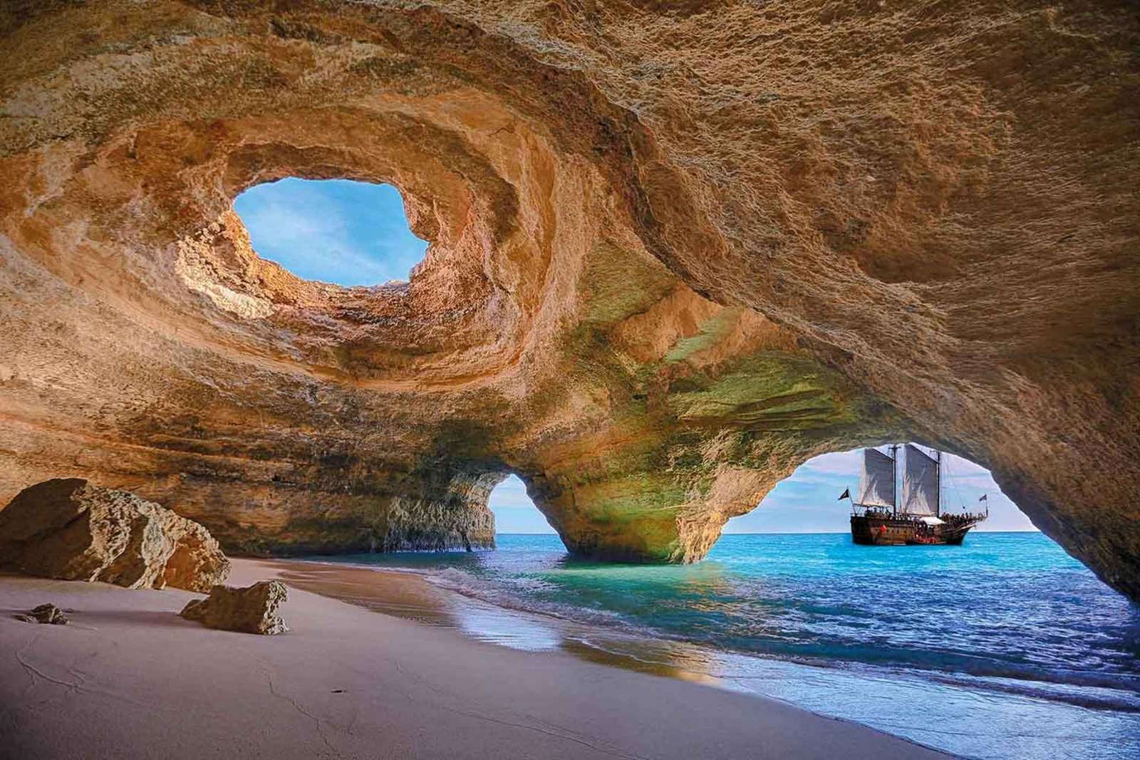 Från Lissabon: Algarve, Benagil havsgrotta & Lagos dagsutflykt