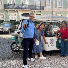 Lissabon: Privétour met elektrische Tuk Tuk