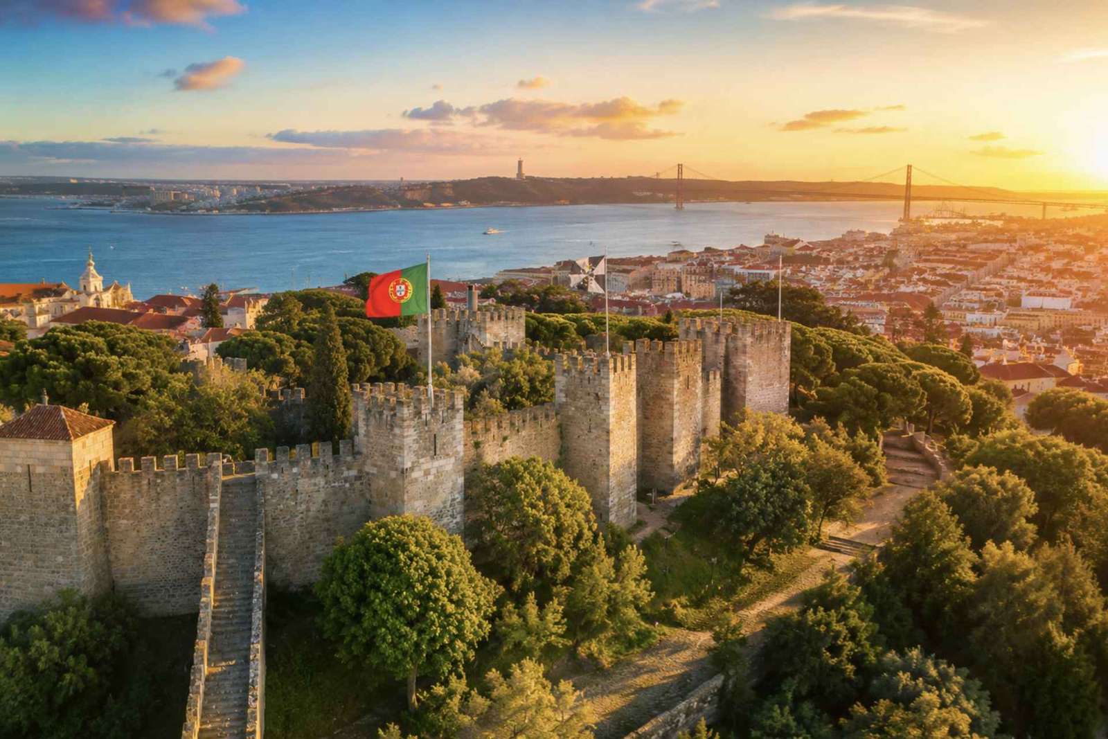 Castelo de São Jorge: Eintritt ohne Anstehen in der Ticketschlange & Audioguide