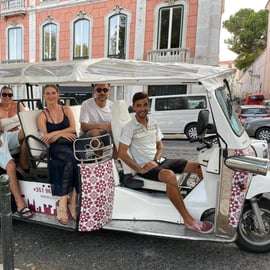 Lissabon 3-timmars sightseeing med Tuk Tuk