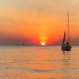 Lissabon: Kreuzfahrt bei Sonnenuntergang