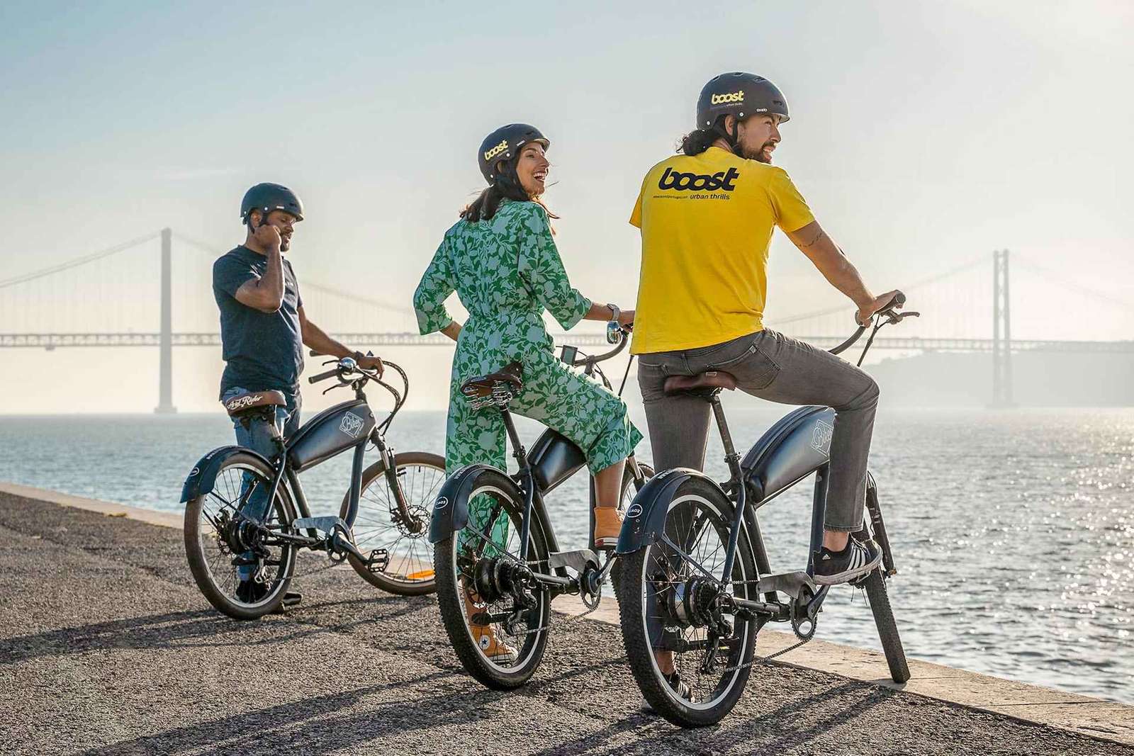 Lissabon: Tour mit dem Elektrofahrrad am Fluss entlang nach Belém