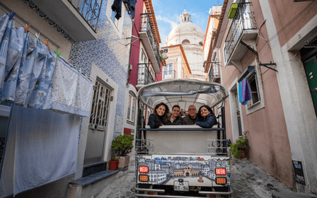Lissabon: Halbtagestour mit privatem Guide (Tuk-Tuk)