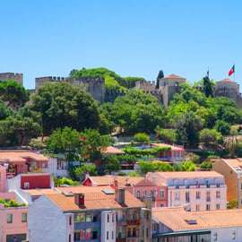 Lissabon: E-Ticket für die Burg São Jorge und optionaler Audioguide
