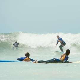 Cascais: Lokale surfervaring