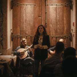 Lissabon: Fado-Nacht mit Abendessen in einem typischen Fado-Haus