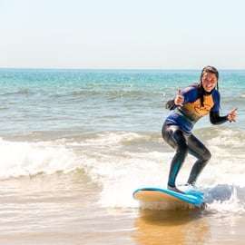 Cascais: Lokale surfervaring