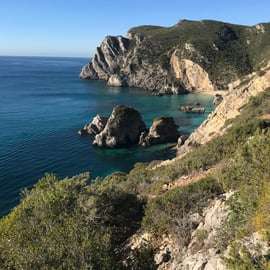 Från Lissabon: Arrabida Park kajaktur i liten grupp