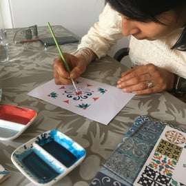 Lissabon: Azulejos' Ontwerp je eigen tegelworkshop