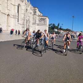 Lissabon: Fahrradtour vom Stadtzentrum nach Belem