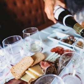 Lissabon: Portugese wijn- en kaasproeverij met lunch