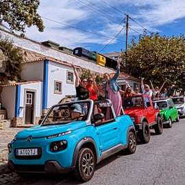 Sintra: Private Halbtagestour mit dem Oldtimer oder Elektro-Jeep