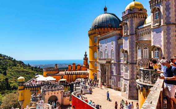 Lissabon: Sintra, Pena, Cabo da Roca Küste & Cascais Tagestour