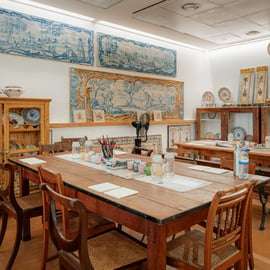 Lissabon: Workshop zum Bemalen von Azulejos