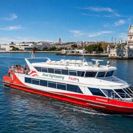 Lissabon: Tejo-Flusskreuzfahrt mit Cabrio-Schiff