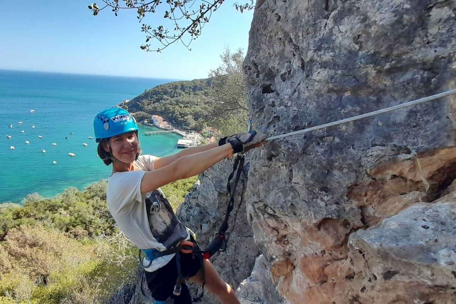 Lissabon: Via Ferrata im Naturpark Arrábida von Setúbal