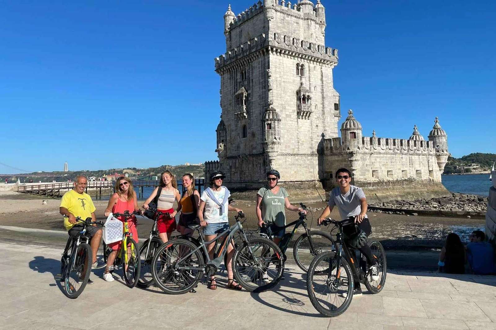Lissabon: Fahrradtour vom Stadtzentrum nach Belem