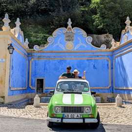 Sintra: Private Halbtagestour mit dem Oldtimer oder Elektro-Jeep