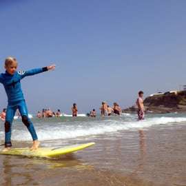 Sintra: 2-stündiger Gruppen-Surfkurs am Praia Grande