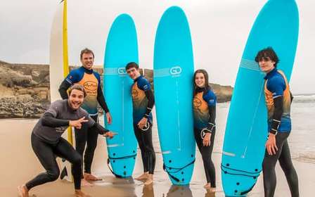 Cascais: Lokales Surferlebnis