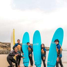 Cascais: Lokale surfervaring